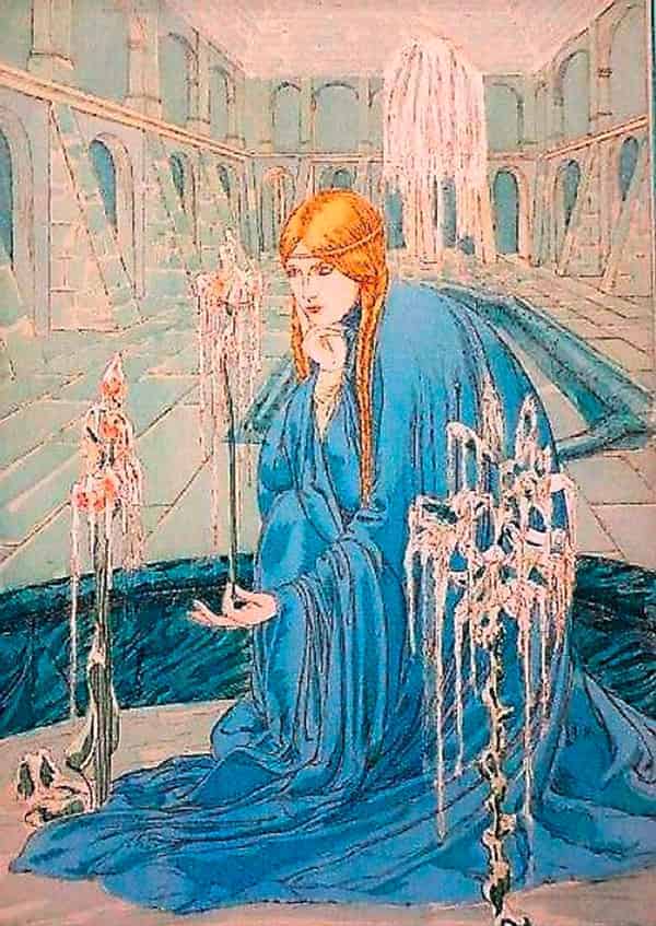 Carlos Schwabe, Hesperius, 1904